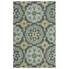 LR Home DAZZL54076GRN5079 Dazzle Fantastic Floret Indoor Area Rug; Green - 5 ft. x 7 ft.9 in. -Rugs&Mats Official Shop Unbeatablesale20Inc LRR3614xx650xxb799bf