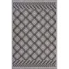LR Resources RETRE81600NAT7999 Geometric Daze Indoor & Outdoor Rug; Black; Cream & Tan -Rugs&Mats Official Shop Unbeatablesale20Inc LRR4614xx650xx3205d8