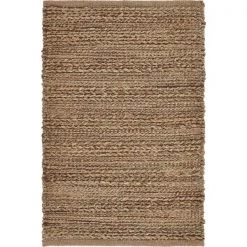 LR Resources NATUR03302BIS2030 Natural Braided Area Rug