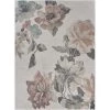 LR Resources MEADO81541WGY5272 5 ft x 2 in. x 7 ft. x 2 in. Ivory Garden Area Rug; Multi Color; Gray & Pink -Rugs&Mats Official Shop Unbeatablesale20Inc LRR4683xx650xxc6cfb8
