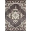 LR Resources ANTIQ81462BWE7999 Rustic Transitional Medallion Woven Indoor & Outdoor Rectangle Area Rug -Rugs&Mats Official Shop Unbeatablesale20Inc LRR5115xx650xxf41594