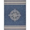 LR Resources SEADE81871AWT1A30 Nautical Navigation Indoor & Outdoor Accent Rectangle Area Rug -Rugs&Mats Official Shop Unbeatablesale20Inc LRR5720xx650xx4650dd