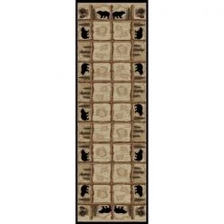 Mayberry Rug HS7472 2X8 2 ft. 3 in. x 7 ft. 7 in. Hearthside Toccoa Area Rug; Multi Color