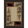Mayberry Rug AD3793 5X8 5 ft. 3 in. x 7 ft. 3 in. American Destination Cades Cove Area Rug; Multi Color