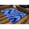 Amazing Rugs R1081-57 5 x 7 ft. 3D Shaggy Hand Tufted Shag Area Rug in Ocean Current -Rugs&Mats Official Shop Unbeatablesale20Inc MZNG1206xx650xxab54eb