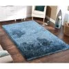Amazing Rugs A1013-23 2 x 3 ft. Fuzzy Shaggy Blue Hand Tufted Area Rug -Rugs&Mats Official Shop Unbeatablesale20Inc MZNG1341xx650xx7b63fa