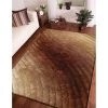 Amazing Rugs 3D303BR-57 5 x 7 ft. 3D Shaggy Terra Brown Hand Tufted Area Rug -Rugs&Mats Official Shop Unbeatablesale20Inc MZNG1353xx650xxf2a816