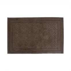 Nedia Home 27172 24 x 36 in. Raina Accent Rug; Chocolate