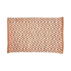 Nedia Home 27254 18 x 30 in. New Country Accent Rug; Orange