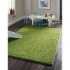 Unique Loom 3127898 5 x 8 ft. Solid Shag Rectangular Rug; Grass Green -Rugs&Mats Official Shop Unbeatablesale20Inc NQLM2352xx650xxc88257