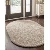 Unique Loom 3151359 8 x 10 ft. Solid Shag Oval Rug; Taupe -Rugs&Mats Official Shop Unbeatablesale20Inc NQLM4253xx650xx5c31e9