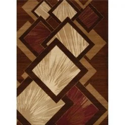 United Weavers 710 00650 58 5 ft. 3 in. x 7 ft. 2 in. Studio Flash Area Rug; Brown