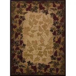 United Weavers 750 03190 912 7 ft. 10 in. x 10 ft. 6 in. Affinity Beaujolais Oversize Rug; Multicolor