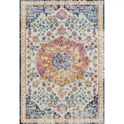 United Weavers 713 20190 1215 12 ft. 6 in. x 15 ft. Abigail Camari 12x15 Rug; Cream