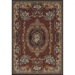 United Weavers 940 38150 912 7 ft. 10 in. x 10 ft. 6 in. Manhattan Lexington Oversize Rug; Brown