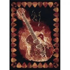 United Weavers 910 06430 58 5 ft. 3 in. x 7 ft. 2 in. Legends Strummer Area Rug; Multicolor