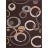 United Weavers 851 10451 24 1 ft. 11 in. x 3 ft. 3 in. Dallas Hip Hop Accent Rug; Chocolate -Rugs&Mats Official Shop Unbeatablesale20Inc NTDWV2933xx650xxe08050