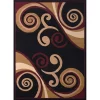 Rlm Distribution 7 ft. 10 in. x 10 ft. 6 in. Dallas Billow Oversize Rug; Burgundy -Rugs&Mats Official Shop Unbeatablesale20Inc NTDWV2960xx650xx7b7c57