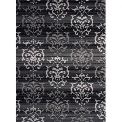 United Weavers 851 10772 24 1 ft. 11 in. x 3 ft. 3 in. Dallas Countess Accent Rug; Grey