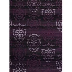 United Weavers 851 10782 28A 2 ft. 3 x 7 ft. 2 in. Dallas Countess Runner Rug; Plum