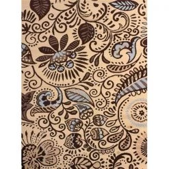 United Weavers 851 11060 24 1 ft. 11 in. x 3 ft. 3 in. Dallas Bandanna Accent Rug; Blue