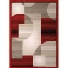 United Weavers 851 11130 24 1 ft. 11 in. x 3 ft. 3 in. Dallas Zoom Zoom Accent Rug; Red -Rugs&Mats Official Shop Unbeatablesale20Inc NTDWV3218xx1200xxfdb591