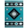 United Weavers of America 2050 10469 912 7 ft. 10 in. x 10 ft. 6 in. Bristol Caliente Turquoise Rectangle Area Rug -Rugs&Mats Official Shop Unbeatablesale20Inc NTDWV3888xx650xx097764