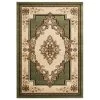 United Weavers of America 2050 10545 35C 2 ft. 7 in. x 4 ft. 2 in. Bristol Fallon Green Rectangle Rug