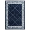 United Weavers of America 2050 10964 28C 2 ft. 7 in. x 7 ft. 4 in. Bristol Altamont Navy Rectangle Runner Rug -Rugs&Mats Official Shop Unbeatablesale20Inc NTDWV3981xx650xx83d100