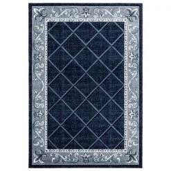 United Weavers of America 2050 10964 69 5 ft. 3 in. x 7 ft. 6 in. Bristol Altamont Navy Rectangle Area Rug