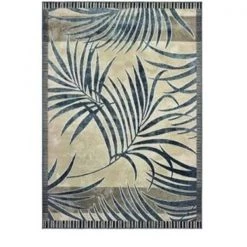 United Weavers 1821 40262 24 1 ft. 10 in. x 3 ft. Panama Jack Original Palm Accent Rug; Blueberry
