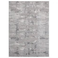 United Weavers of America 2601 10972 58 Cascades Salish Grey Area Rectangle Rug; 5 ft. 3 in. x 7 ft. 2 in.