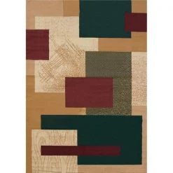 United Weavers 940 27097 69 5 ft. 3 in. x 7 ft. 6 in. Manhattan Tucson Area Rug; Cream