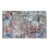 Decoriny 689354146673 Vintage Printed Distressed Multi Coloured Accent Rug with Latex Backing - 2 ft. 3 in. x 3 ft. 9 in. - Luxe Collection -Rugs&Mats Official Shop Unbeatablesale20Inc NTRDG1039xx650xx658dd3