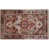 Decoriny 689354146758 Vintage Distressed Ivory Multi Area Rug-with Latex Backing - 5 x 7 ft. - Luxe collection -Rugs&Mats Official Shop Unbeatablesale20Inc NTRDG1045xx650xxbea5bd