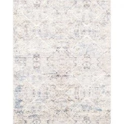 Pasargad Home PD-189B 2x3 2 x 3 ft. Efes Design Power Loom Area Rug; Light Grey