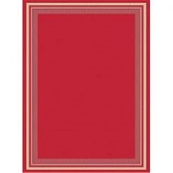 Palacedesigns 8 x 10 ft. Outdoor Area Rug; Red