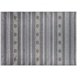 SimplyShade RS-581-932-35 5 ft. 3 in. x 7 ft. 4 in. Silverton-Slate Outdoor Rug