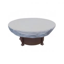 SimplyShade SSCPL930 55 in. dia. x 12 in. Protective Color Round Fire Pits & Table Ottoman