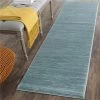 Safavieh VSN606B-212 Vision Runner Rug; Aqua - 2 ft. 2 in. x 12 ft.