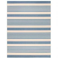 Safavieh BHS222M-9 9 x 12 ft. Beach House Rectangle Rug; Beige & Blue