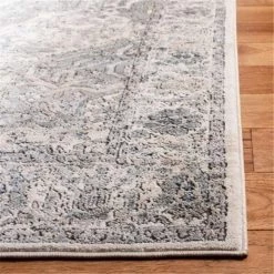 Safavieh MSR867A-8 8 x 10 ft. Martha Stewart Traditional Rectangle Power Loomed Rug; Ivory & Grey