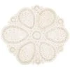 Safavieh NF360B-7R 7 x 7 ft. Natural Fiber Round Area Rug; Ivory