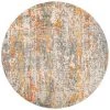Safavieh MAD460F-8R 8 x 8 ft. Madison 400 Contemporary Round Rug; Grey & Orange -Rugs&Mats Official Shop Unbeatablesale20Inc SFVH151085xx650xxee97fd