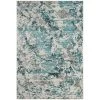 Safavieh SKY186M-4 4 x 6 ft. ContemporarySkyler Power Loom Area Rug; Blue & Ivory -Rugs&Mats Official Shop Unbeatablesale20Inc SFVH75605xx650xxaa6f53