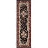 Safavieh EZC718B-210 2 ft.-6 in. x 10 ft. Easy Care Hand Hooked Runner Rug; Black & Red