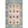 Safavieh CDR602A-4 Cedar Brook Hand Loomed Medium Rectangular Area Rug; Blue & Light Grey - 4 x 6 ft. -Rugs&Mats Official Shop Unbeatablesale20Inc SFVH91526xx650xx084314