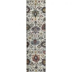 Oriental Weavers Andorra 7129A 2x8 Runner - Stone/ Multi-Nylon/PolyP