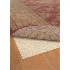 Oriental Weavers S0001C228RNDST 7 ft. x 6 in. Sure Grip Round Rug; Beige