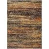 Oriental Weavers A8037C068253ST 2 x 8 ft. 3 in. Atlas Area Rug; Gold & Charcoal